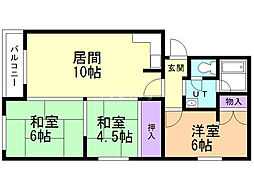 間取図画像 3LDK