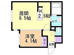 JR千歳線 北広島駅 徒歩9分 4階/-