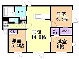 間取図画像 3LDK