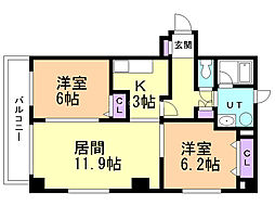 ゆとり新札幌 4階