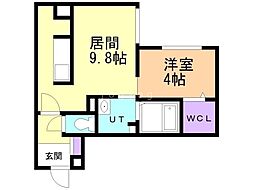 JR千歳線 北広島駅 徒歩6分 4階/-