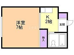 プレザント中村 2階