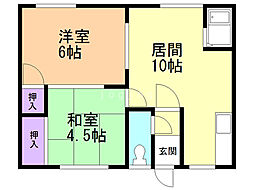 明星マンションＤ 2階