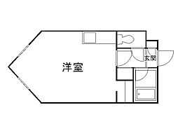 ビッグバーンズマンション中の島 2階