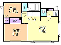 レジデンスやまいちパート1 2階