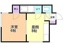 ルミエールアライ 2階