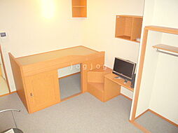 レオパレスヴィル 202 2階1Kのリビング/ダイニング