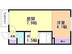 カサデューク澄川82 3階