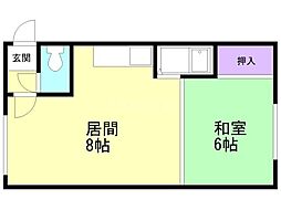 コーポカツ 2階