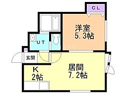 デュオ平岸 2階/305