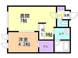 グランフォーレＳ 2階