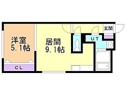 ル・ファール美園 4階/401