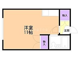 間取図画像 ワンルーム