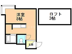 間取図画像 ワンルーム