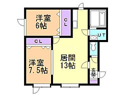 ノルドルーチェ 1階