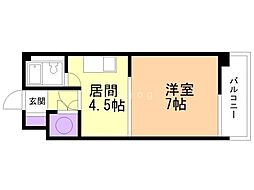間取図画像 1DK