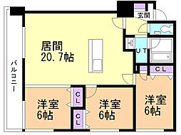 ジュビリー平岸 4階