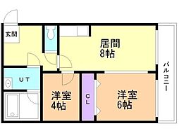 レピュート平岸 3階/301