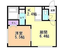 ボヌール月寒 4階/406