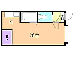 間取図画像 ワンルーム
