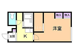 レオパレスドルフ文京台南 1階