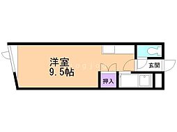 ノースシティ大麻3 ワンルームの間取図画像