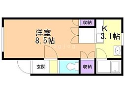 マイキャッスルA 2階