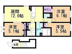 JR室蘭本線 栗山駅 徒歩14分