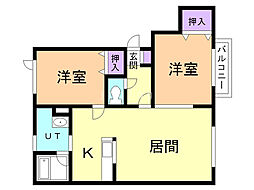 ローズベレー 2階