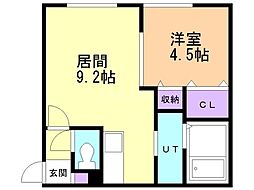 ラ・シュエット上江別西町 1階