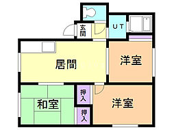 ロイヤルパレス 3LDKの間取図画像