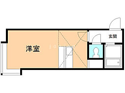 メゾン文京台 1LDKの間取図画像