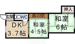 タムラマンション 1階/-