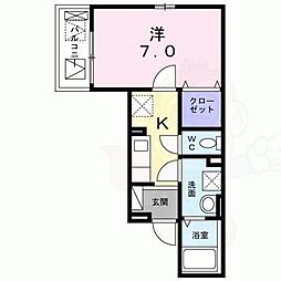 ハイツ　ユベーレン 2階