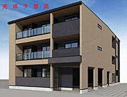 園田駅より徒歩14分 3階 新築の賃貸物件