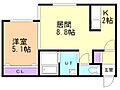 アボンド桑園壱番館4階5.8万円