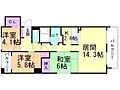 クリオ行啓通参番館2階8.5万円