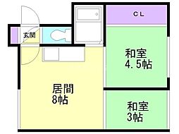 コーポふじ 1階