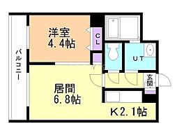 レジディア札幌駅前 5階