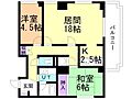 大通ハウス4階6.9万円