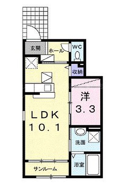 同じ建物の物件間取り写真 - ID:220003053247