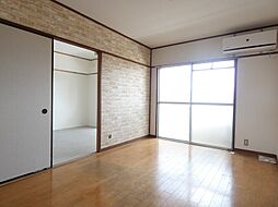 ヒルトップ長野4号棟 4階3Kのリビング/ダイニング