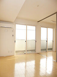 ラ メゾン ドュ ブラン 3階2LDKのリビング/ダイニング