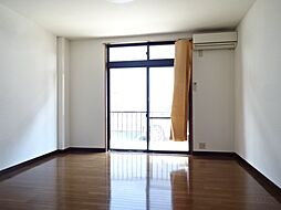 コーポ万寿・穂高連峰 1階1Kのリビング/ダイニング