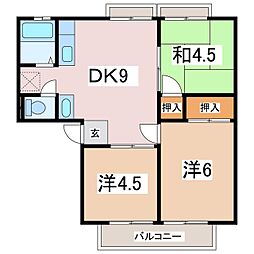間取図画像 3DK