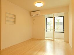 プランタン安曇野I 1階1LDKのリビング/ダイニング