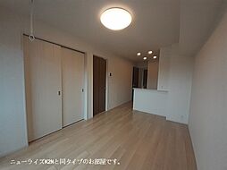 ラ・クラリエールS 203 2階2LDKのリビング/ダイニング