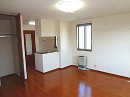 シャンブルクレールB 1階ワンルームのリビング/ダイニング