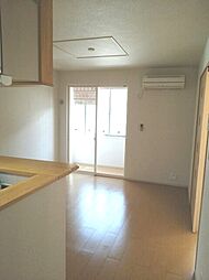 メゾンリバーサイドB 1階1LDKのリビング/ダイニング