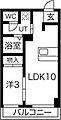 東岡崎Residence2階6.9万円